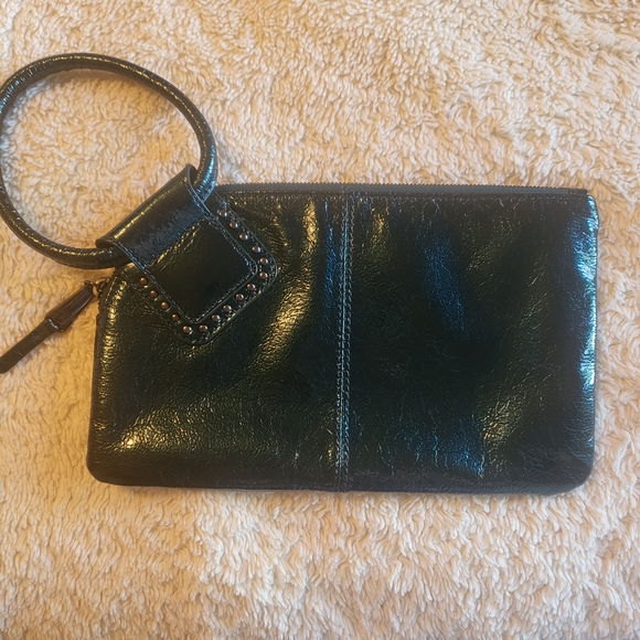 HOBO Handbags - Elegant Green Leather Clutch